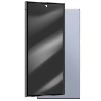 Samsung, Popoln AMOLED zaslon za Galaxy S24 Ultra Service Pack z ohišjem, Črna