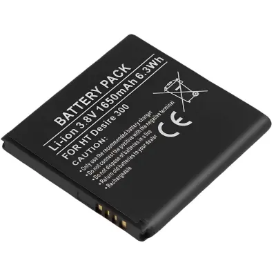 Nadomestna baterija za pametni telefon HTC Desire SV Li-ion 1500mAh 3.7V, Črna
