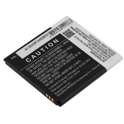 Nadomestna baterija za Alcatel One Touch Pixi First Li-ion 3,7V 1400mAh, Bela / Črna