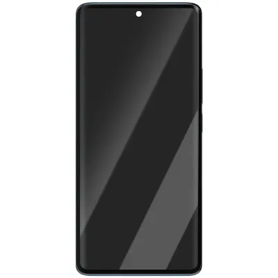 Xiaomi, Zaslon za Redmi Note 14 Pro LCD + steklo na dotik + originalni okvir, Modra