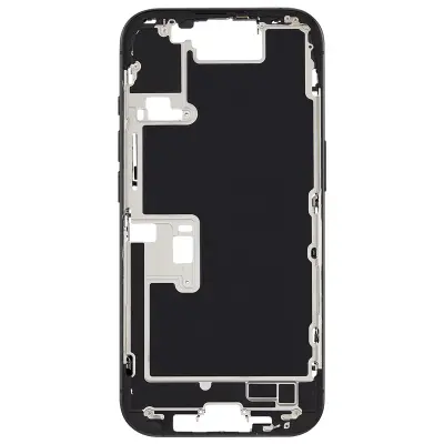 Nadomestno centralno ohišje za iPhone 16 Pro Max, Črna