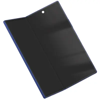 Samsung, Originalni zaslon za Galaxy Z Fold7 AMOLED s steklom in ohišjem, servisni paket, Modra noč