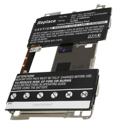 Li-polimerna baterija za BlackBerry PlayBook 3,7V 20Wh 5400mAh, Črna