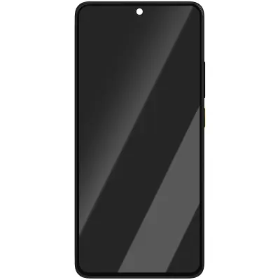 Xiaomi, Zaslon za Xiaomi Poco X7 Pro LCD + steklo na dotik + originalni okvir, Rumena