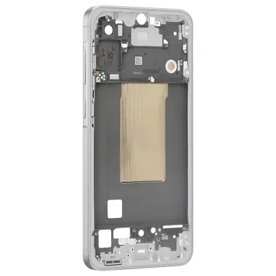 Samsung, Nadomestno sredinsko ohišje za Samsung Galaxy A56, togo, Svetlo siva