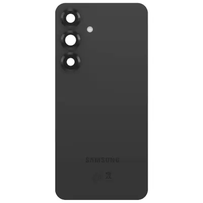 Samsung, Nadomestni pokrov baterije za Galaxy S25 Service Pack z lepilom, Črna