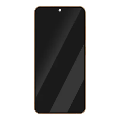 Samsung, Zaslon za Samsung Galaxy S24 LCD + steklo na dotik + originalno ohišje, Oranžna