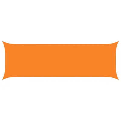 vidaXL Sončno platno Oranžna 6 x 2 m 100% poliester Oxford