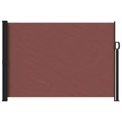 vidaXL Zložljivo stransko senčilo Rjava 300 x 170 cm Poliester