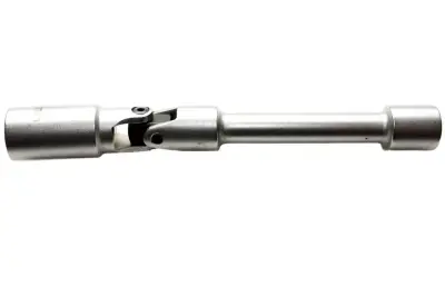 Zglobni ključ za žarilne svečke 3/8 s 16mm in 12-kotno matico iz krom-vanadijevega jekla