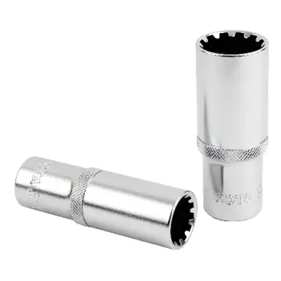 1/2 Spline Nastavek CrV SW 11, 76mm with GearLock for Precise Fastening