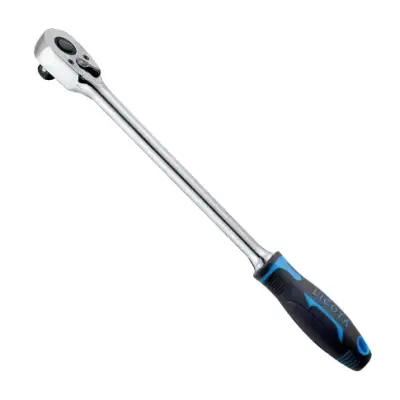1/4 inch raglja z 48 zobmi, krom-vanadijevo jeklo in ergonomskim ročajem za natančno delo