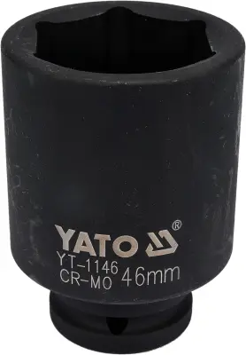 Udarni nasadni ključ 46mm, 3/4 colski iz krom-molibdenovega jekla s 90 mm dolžino