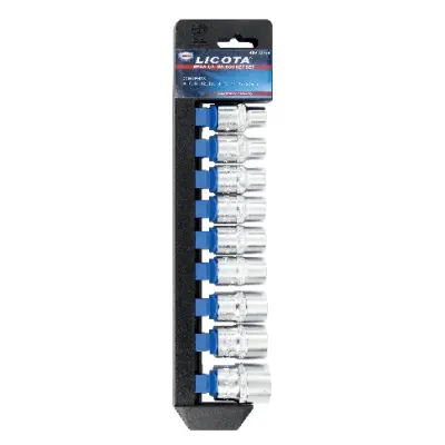 Komplet nasadnih ključev 1/2 Superlock, 10-22mm iz kakovostnega jekla
