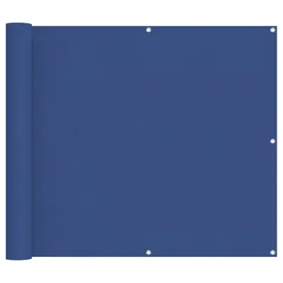 vidaXL Balconska mreža Modra 100 x 500 cm Oxford tkanina