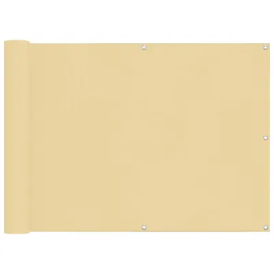 vidaXL Balconska mreža 75 x 200 cm PU premazan oxford alu
