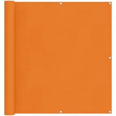 vidaXL Balconska mreža Oranžna 110 x 800 cm Oxford tkanina