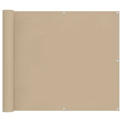 vidaXL Balconska mreža 90 x 200 cm PU premazan oxford alu