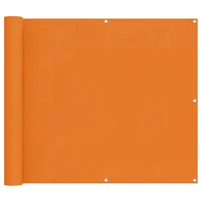 vidaXL Balconska mreža Oranžna 100 x 200 cm Oxford tkanina