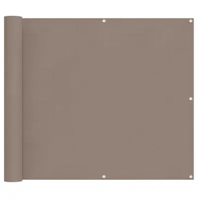 vidaXL Balconska mreža 90 x 200 cm PU premazan oxford alu