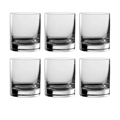 Set 6 kozarcev za viski New York Bar 320 ml kristalno steklo