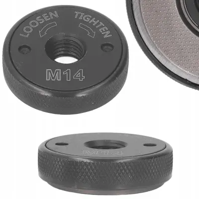 Sds-Click M14 Hitro Zaklepna Matica Za Kotno Brusilko | M14 Navoj, 115–230 Mm, Debelina 13 Mm, Brez Orodja