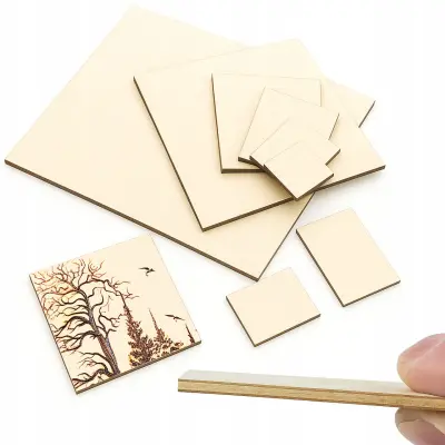 Dimenzija 20x30x2,5 Tehnična Vezana Plošča – Obostrano Brušena, Razred I | 2,5 Mm, Za Laser, CNC, Modeliranje, DIY