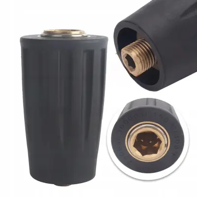 Quickconnect Black KEW D12 Šoba – Nadomestni Del Za Visokotlačni Čistilnik Nilfisk Alto KEW Kranzle | 250 Bar, 150°C, 1/4" Zunanji Navoj