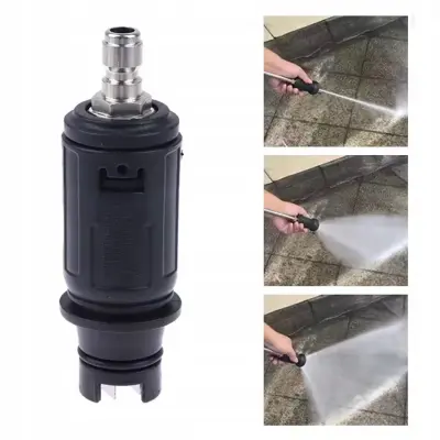 Jetforce Prospray 1/4" Šoba – Nastavljiv Kot Razprševanja, 3000 PSI, Do 60°C | Hitro Priključevanje Quickplug