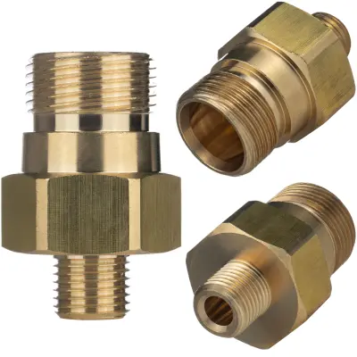 Adapter EasyLockTR22M-1/4M – Medeninasti Adapter Za Kolute Za Cevi Kärcher | Navoj 1/4" BSP, M22x1,5, Medenina