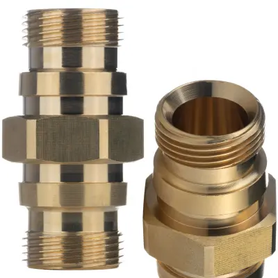 Adapter TR22M-TR22M Zložka – Medenina Zložka Easy!Lock HD HDS | Nadomestni Del Za Visokotlačni Čistilnik Kärcher HD HDS, TR22 Navoj