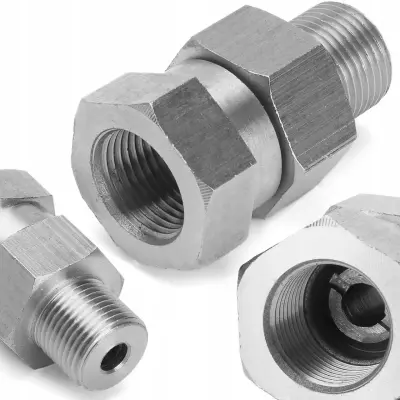 Rotary Connector 3/8" – Rotacijska Spojka Za Visokotlačne Čistilnike | Nerjaveče Jeklo, 3/8" Navoj