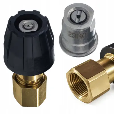 Nadomestni Del Za Visokotlačni Čistilnik Kärcher HD PRO Xpert – Brass Šoba Easy Lock | Zamenljiv, Iz Nerjavečega Jekla