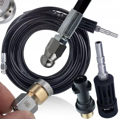 Bayojet Pro 20M – Kalizacjacij Vzmetni Nastavek | 2 Šobi, Obračunska, 3+1, 200 Bar, M22, Kompatibilen Z Nilfisk In Kranzle D12