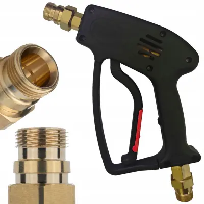 Pištola Za Visokotlačni Čistilec Šoba HD HDS Easy!Lock TR22 – Nadomestni Del Za Kärcher HD Serijo 350 BAR 150°C 40 L/Min