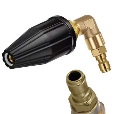 Anglejet 90° Rotacijska Šoba – Penilna Šoba 1/4" Quick Connect | 180 Bar, 8 L/Min, Do 60°C, Trpežna