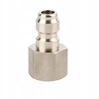 Adapter 3/8" – Šoba Za Visokotlačni Čistilnik, Notranji Navoj 3/8" F, Hitro Spoj Malec | Nerjaveče Jeklo 304