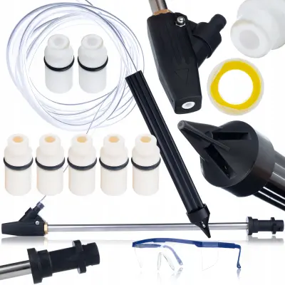 Set Šob Za Peskanje Kärcher K2–K7 – 7 Vzdržljivih Šob, Varnostna Očala, 160 Bar, 10 L/Min, 60°C |