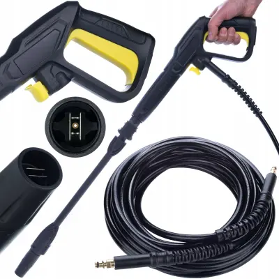 Jetpro VARIO Set – Pištola In Nastavljiva Brizgalna Cev | Nadomestni Del Za Visokotlačni Čistilnik Kärcher K2–K7, 8 M, Click Connect