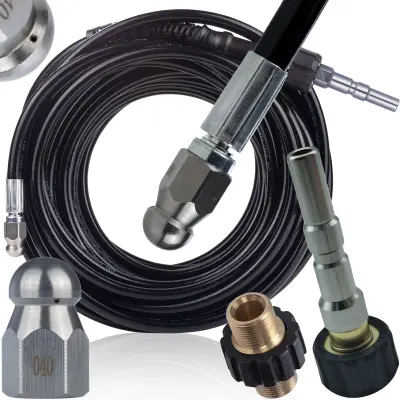 Nilkranz Projet 20M – Brizgalna Cev Za Kalizacjo Nadomestni Del Za Airless Naprave Nilfisk Kranzle D12 K2160–K2175 | 20 M, 200 Bar, Šoba 3+1