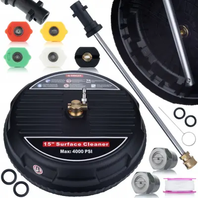 Set Šob In Brizgalna Cev 34 Cm – T-Racer Čistilna Ščetka Za Tlakove Kärcher K2–K7 | Bajonet, 5 Barvnih Šob, 1/4" Hitrospojka