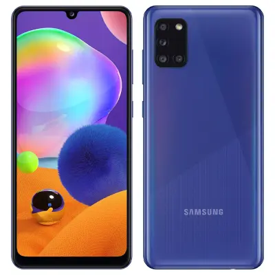 Obnovljeno - znaki rabe - Ecofone Galaxy A31 modr 64 GB 4 GB ram dual sim