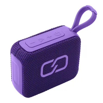 Ledwood, Prenosni Bluetooth zvočnik 5.3 5 W, odporen na škropljenje IPX4, avtonomija 16 ur XS40, Vijolična
