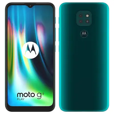 Obnovljeno - znaki rabe - Ecofone Moto G9 Play 4G zelena 64 GB 4 GB ram
