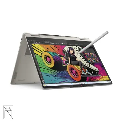 Prenosnik LENOVO Yoga 7 2-in-1 35,6 cm (14"), Ryzen AI 7 350, 32 GB RAM, 1 TB SSD, W11H, brez napajalnika