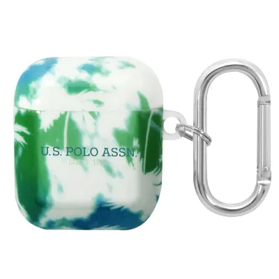 U.S Polo, Ohišje za slušalke Airpods za Airpods 1 in 2 Palm Anti-shock, Zelena