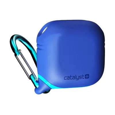 Catalyst, Ohišje za Airpods 4 Waterproof IPX6 s karabinom, Modra