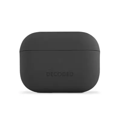 Decoded, Ohišje za slušalke Airpods za Airpods Pro 2 Aircase Odporno na udarce, Črna