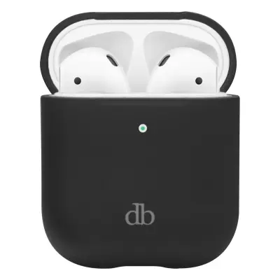 DBRAMANTE1928, Etui za slušalke AirPods s certifikatom Costa Rica GRS, Črna