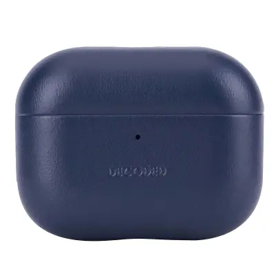 Decoded, Ovitek za AirPods Pro 3 iz usnja, ultra eleganten, Aircase serija, Modra